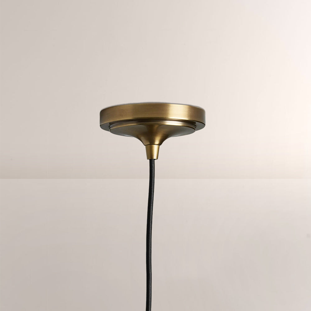 Reclad Metal Fan Pendant