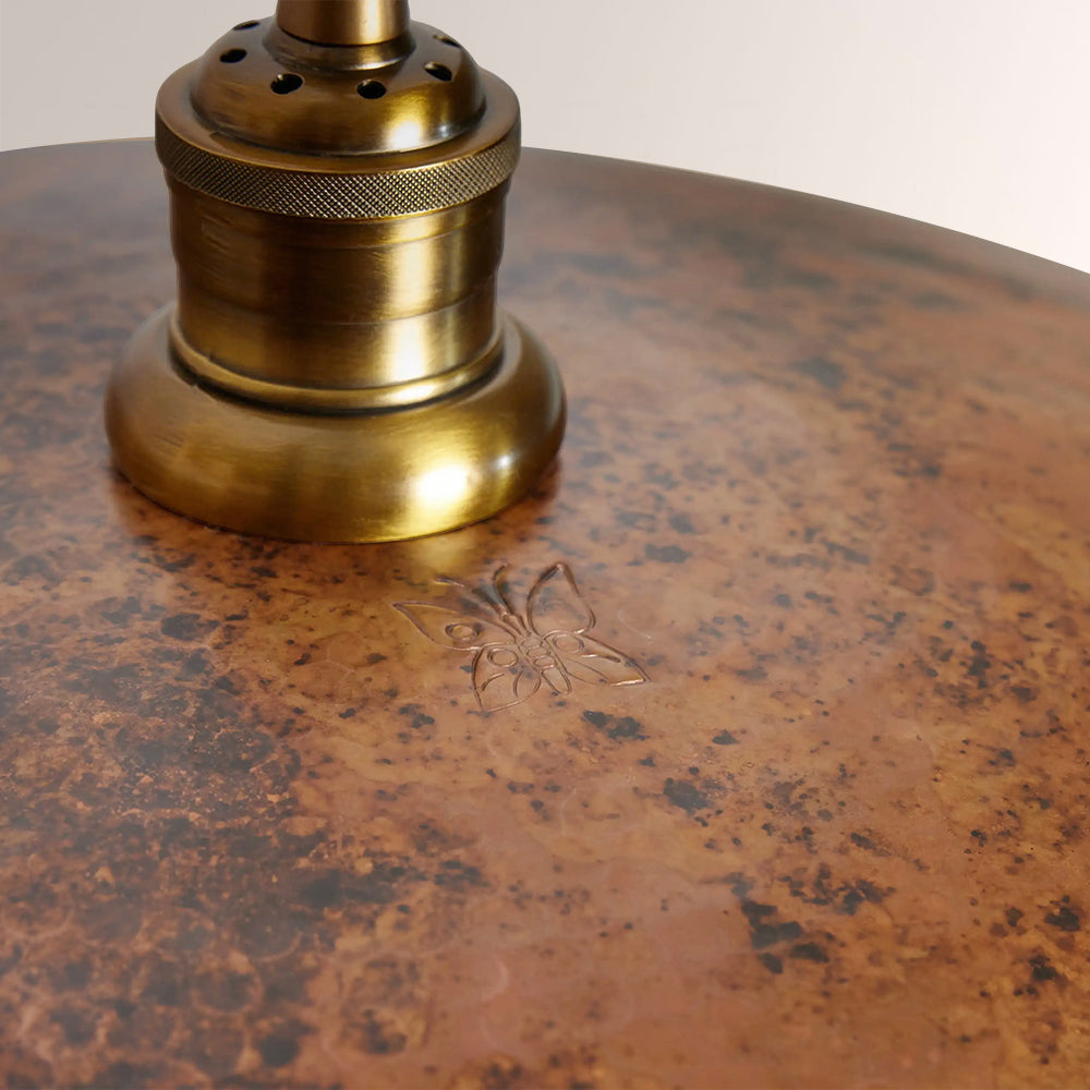 Reclad Metal Fan Pendant