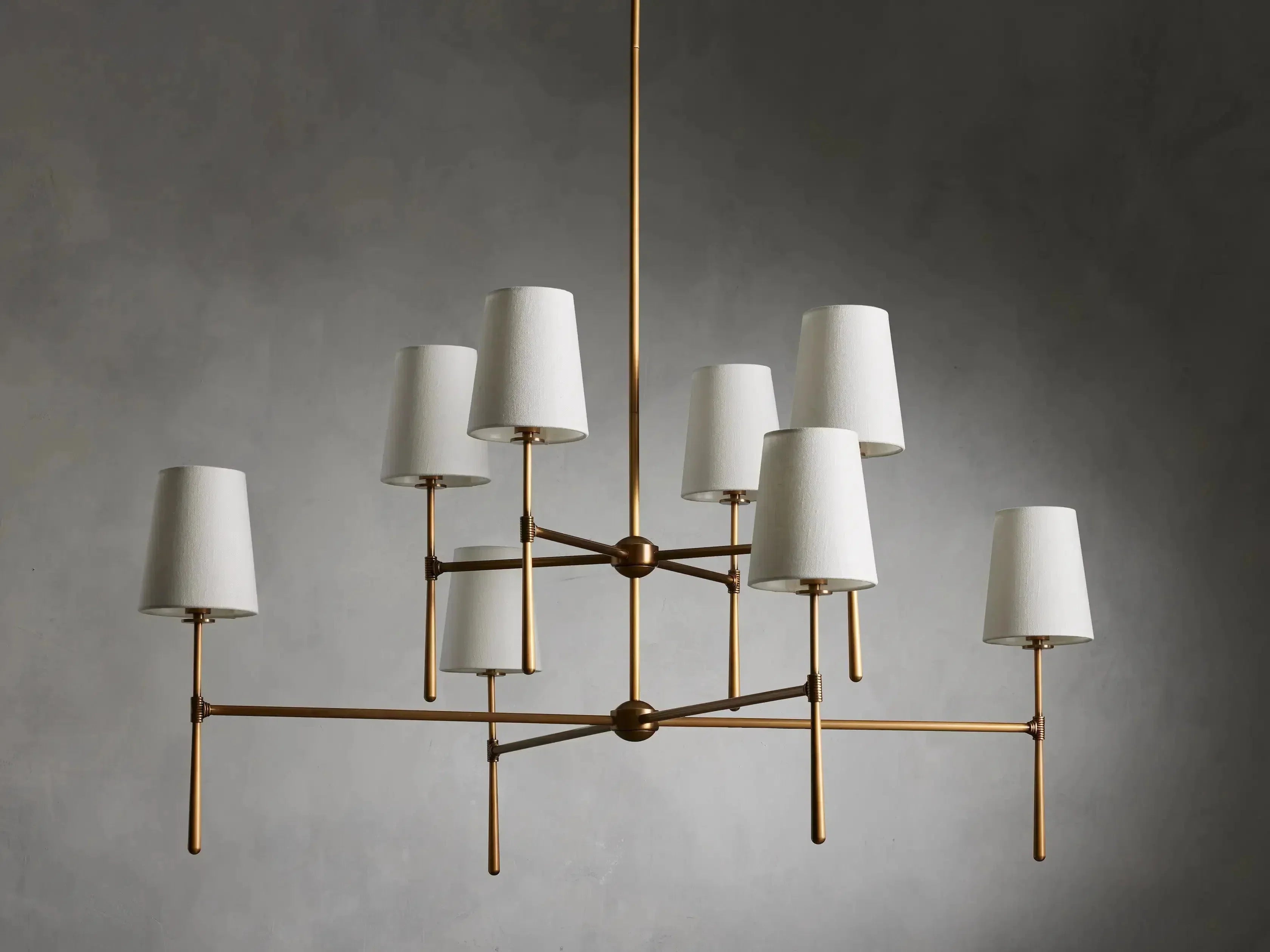 Rhodes 2-Tier Round Chandelier - thebelacan