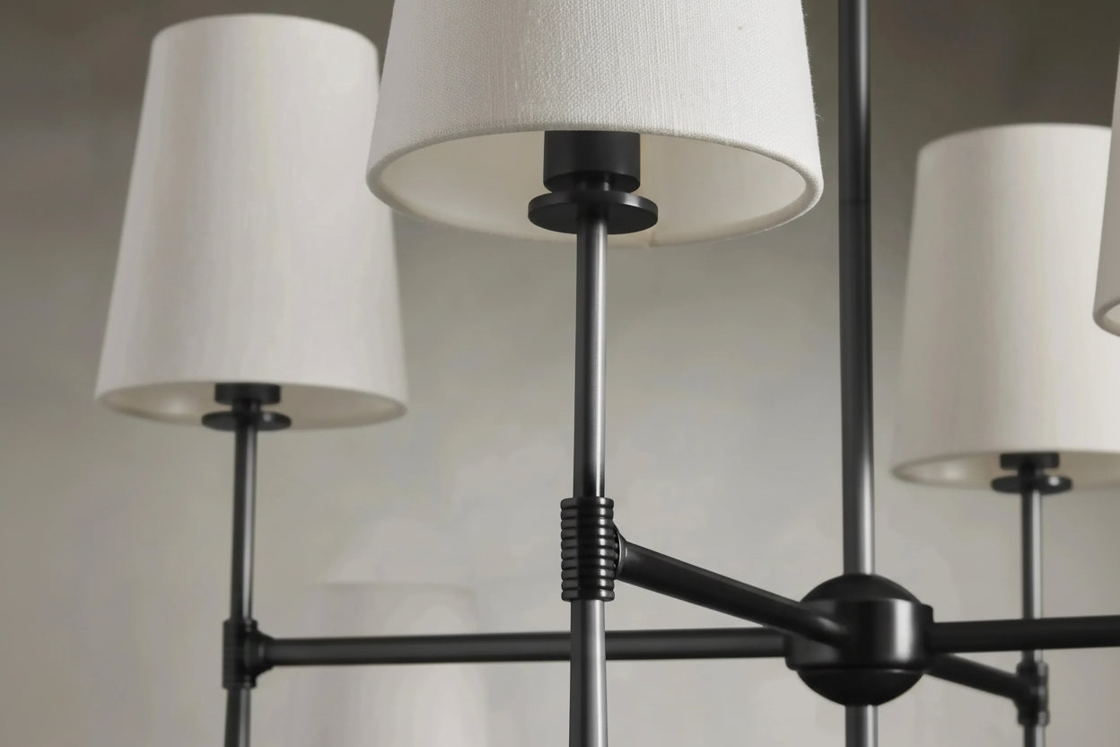 Rhodes 2-Tier Round Chandelier - kimoylights