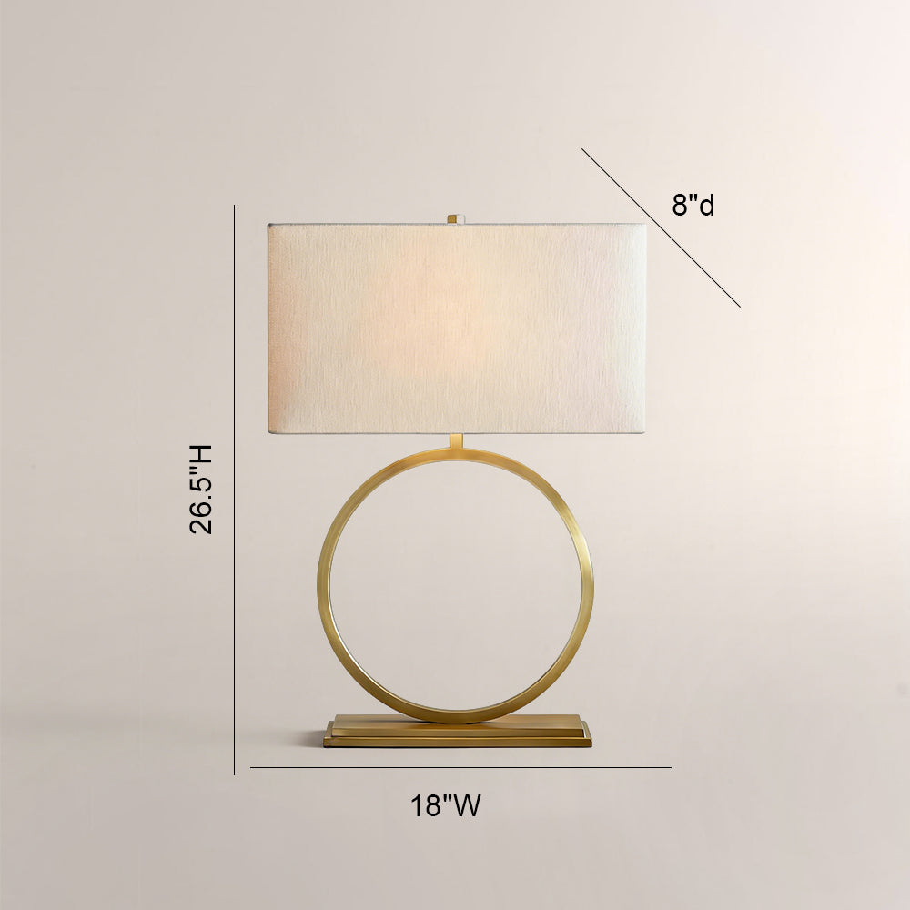 Rhythm Halo Table Lamp