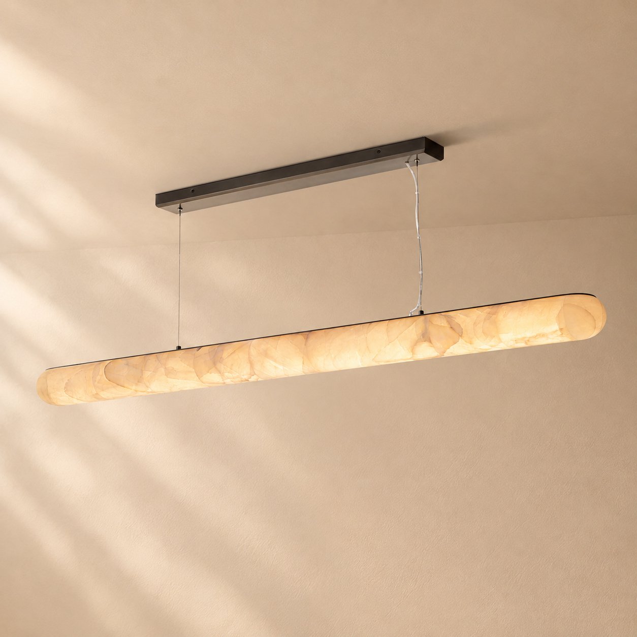 Rivnie Liass Linear Chandelier 80''
