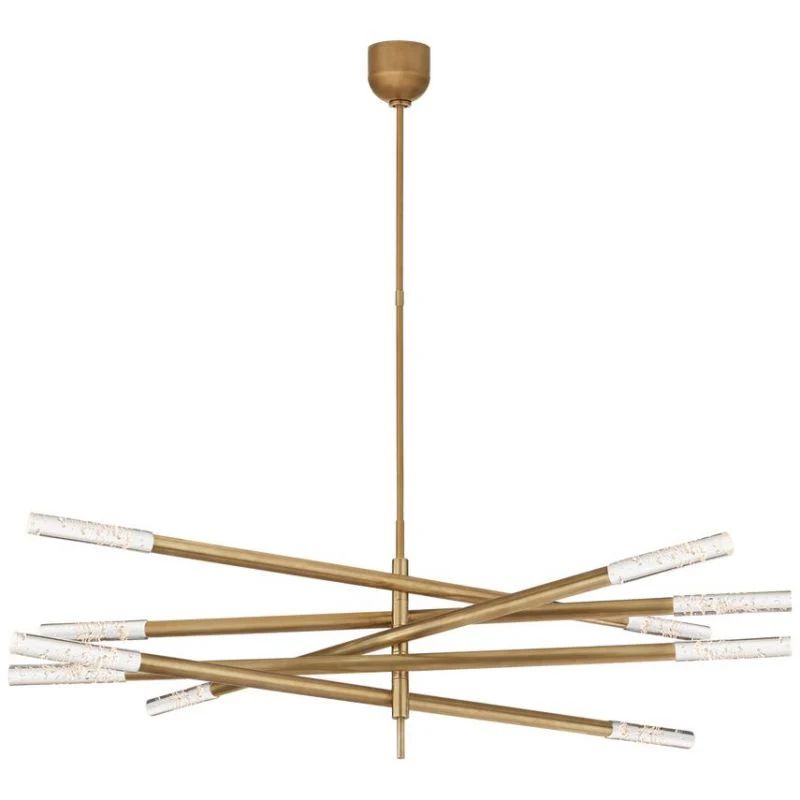 Rossa 10-Light Articulating Chandelier - thebelacan
