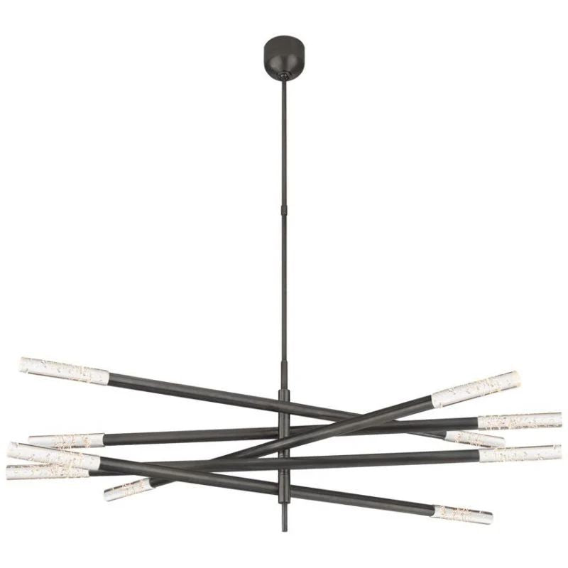 Rossa 10-Light Articulating Chandelier - thebelacan
