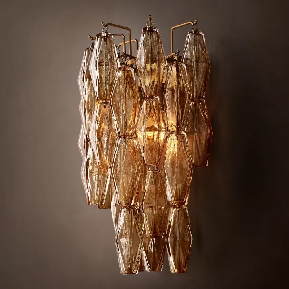 Tarin lear Glass Sconce 20‘’
