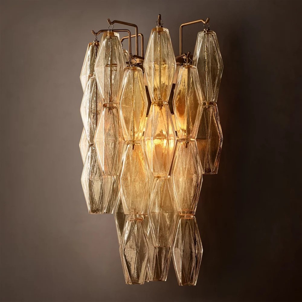 Tarin lear Glass Sconce 20‘’