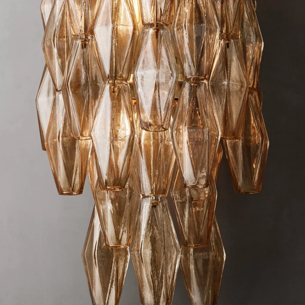 Tarin lear Glass Sconce 31‘’
