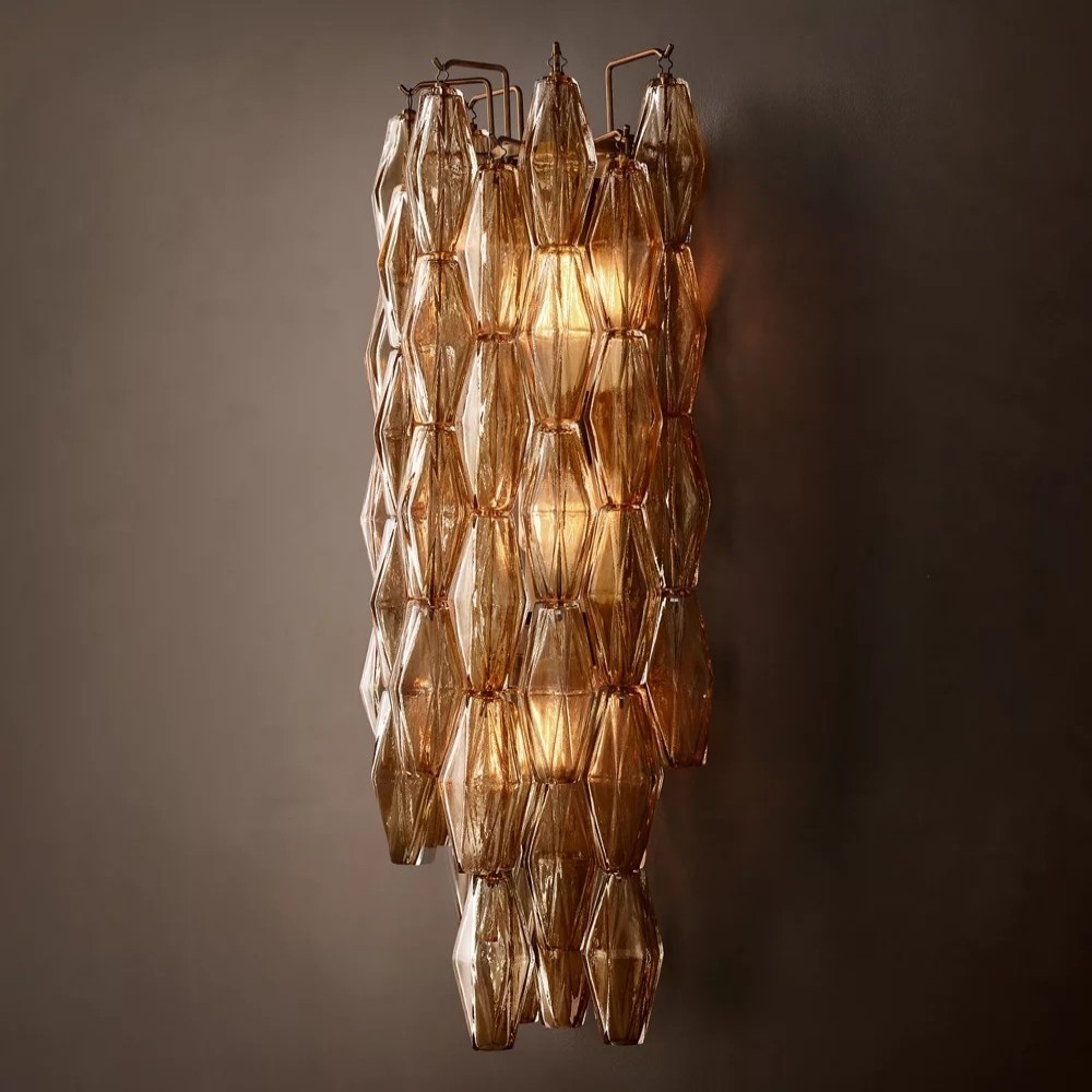 Tarin lear Glass Sconce 31‘’