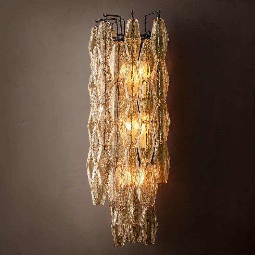 Tarin lear Glass Sconce 31‘’