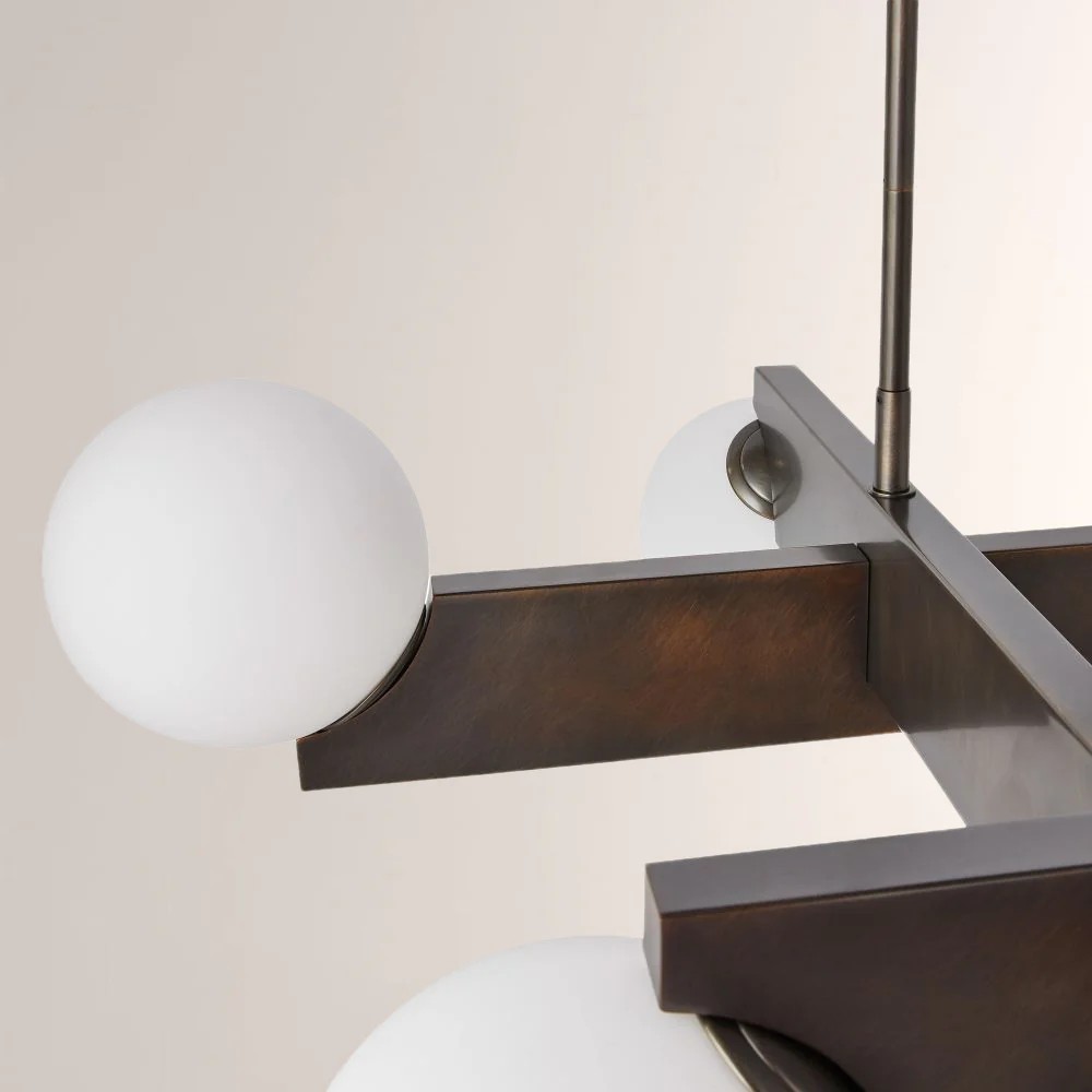 Theron Globe Linear Chandelier