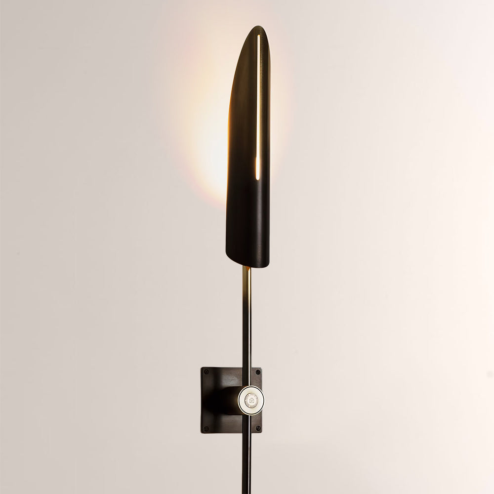 Voyant Dual-Sculpt Brass Wall Sconce