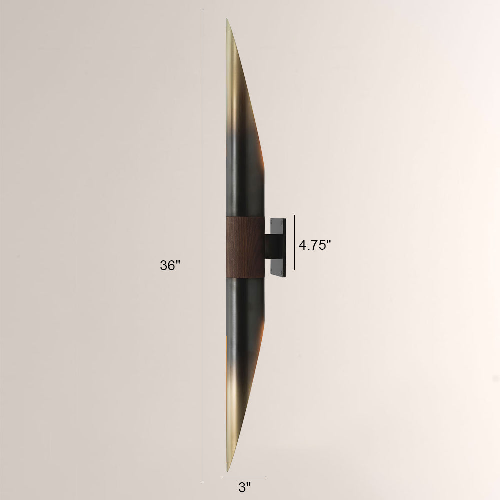 Voyant Ombre Sculptural Wall Sconce