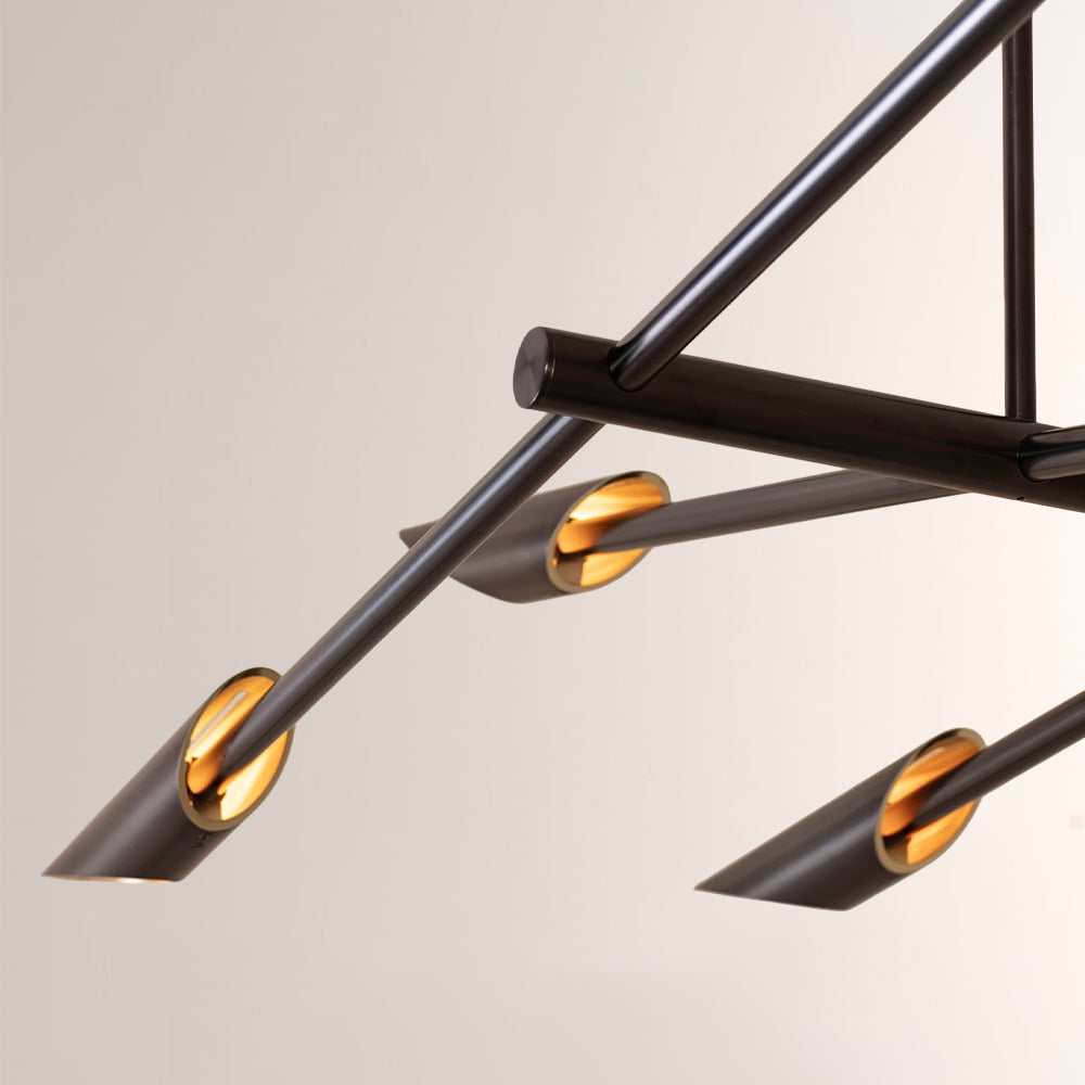 Voyant Multi Arm Spire Chandelier
