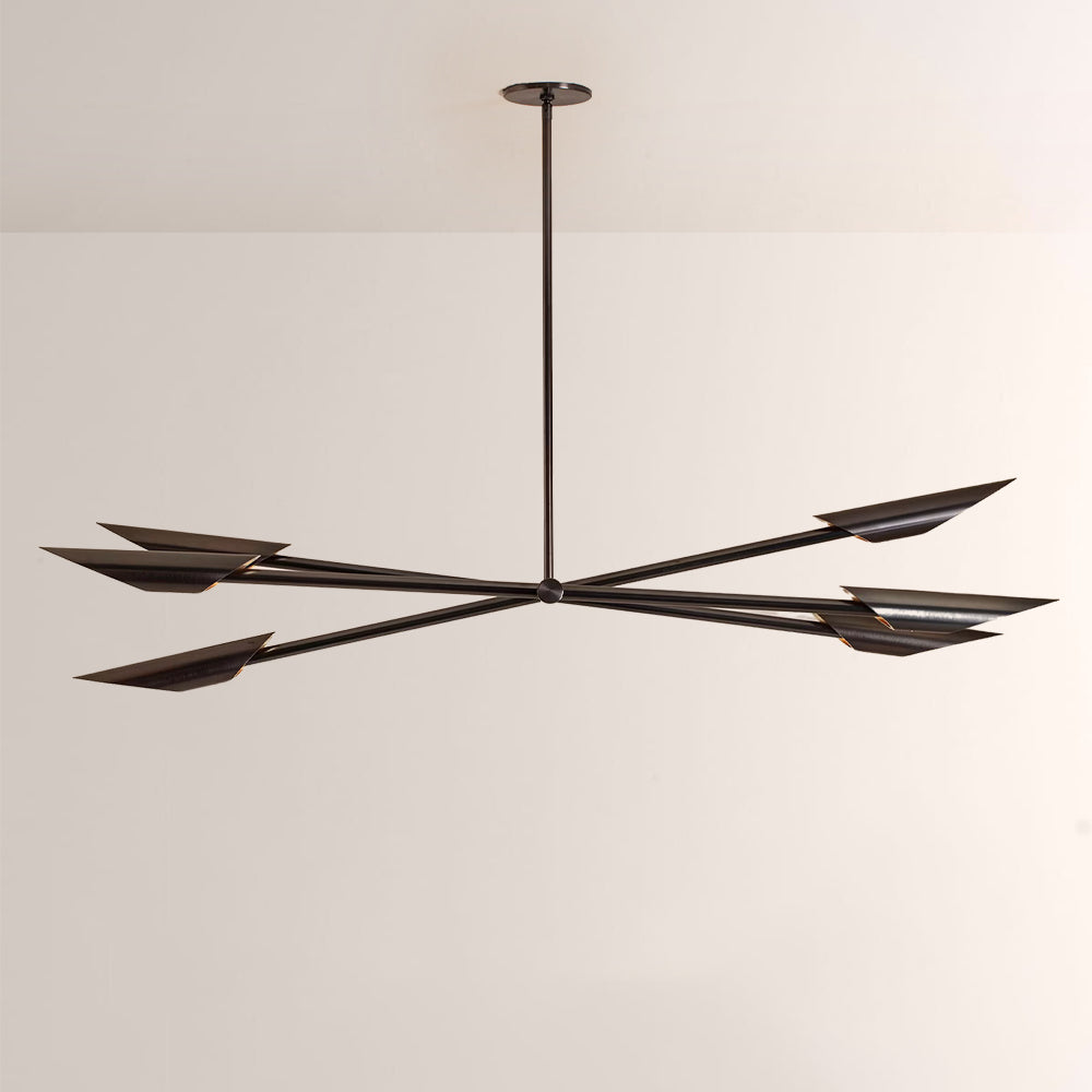 Voyant Multi Arm Spire Chandelier