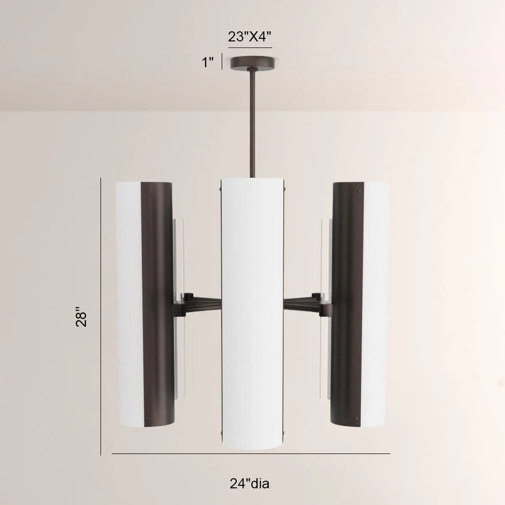 Walden Round Metal Chandelier