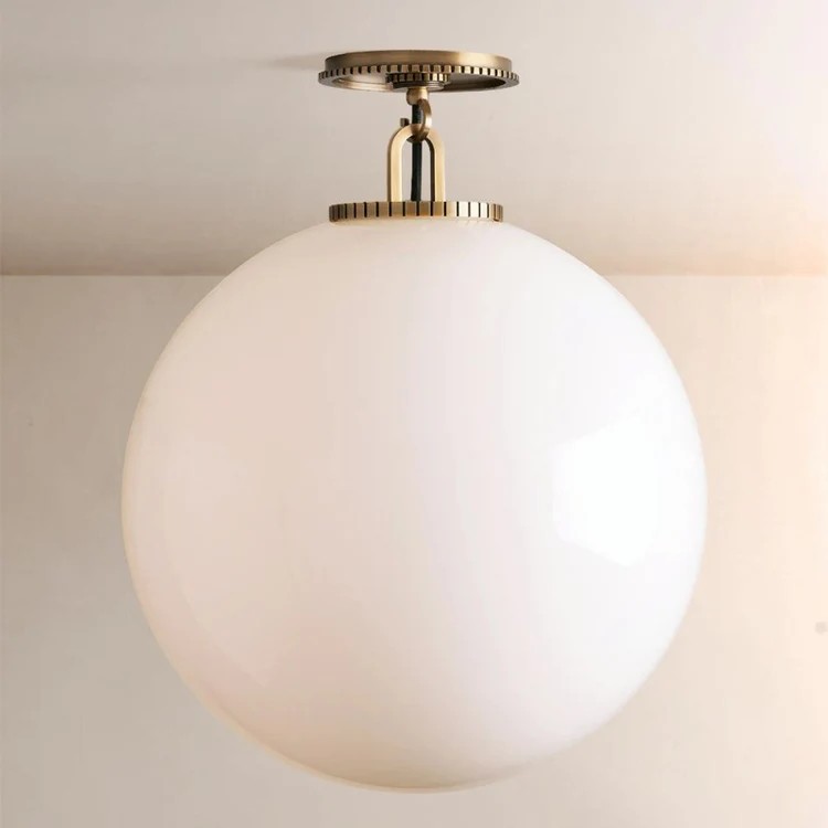 Wascor Globe Flush Mount