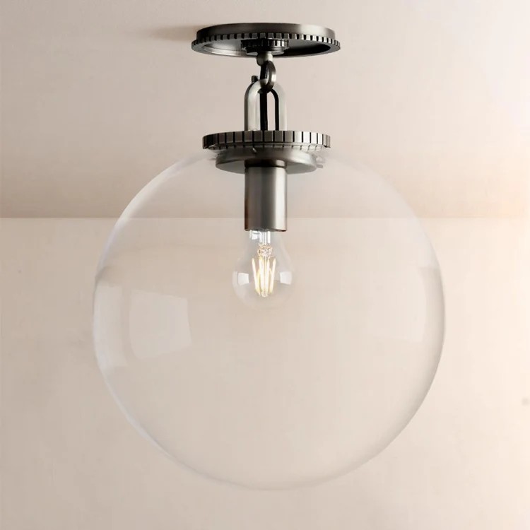 Wascor Globe Flush Mount