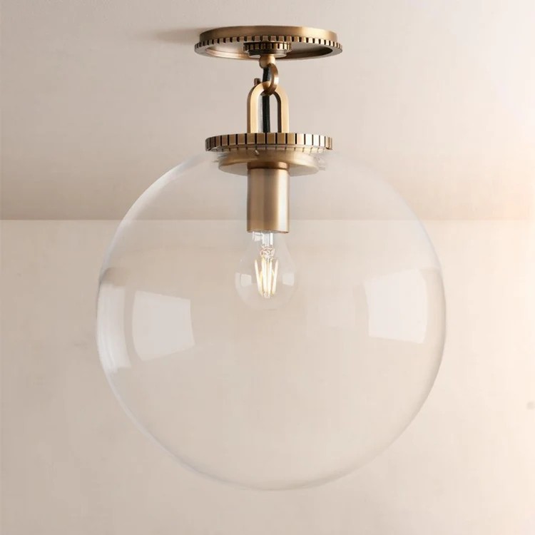 Wascor Globe Flush Mount