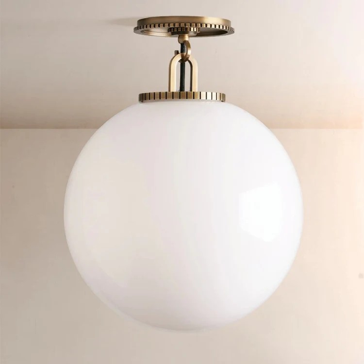 Wascor Globe Flush Mount