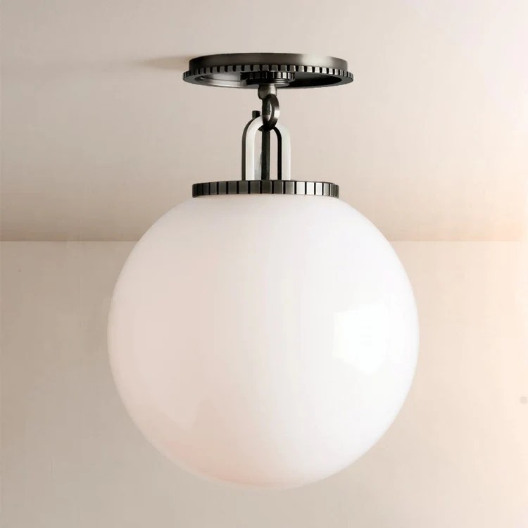 Wascor Globe Flush Mount
