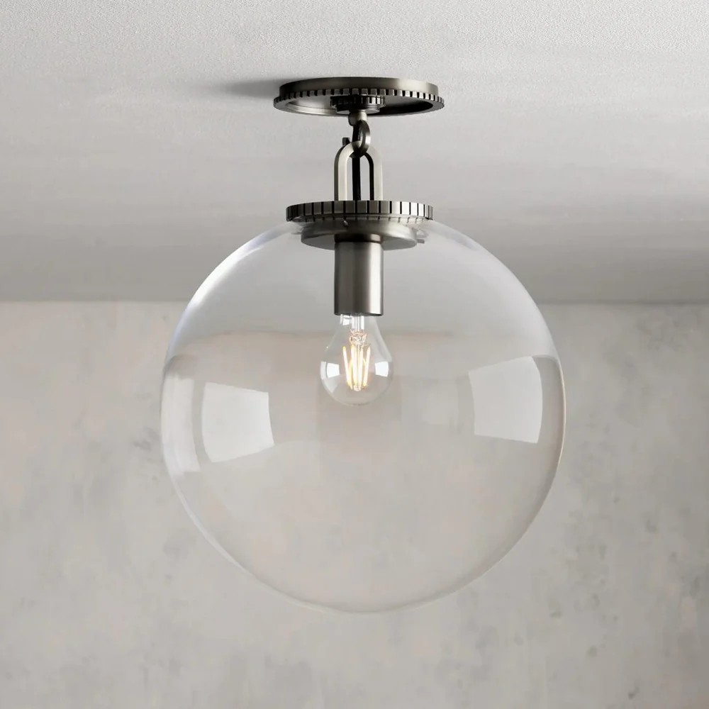 Wascor Globe Flush Mount