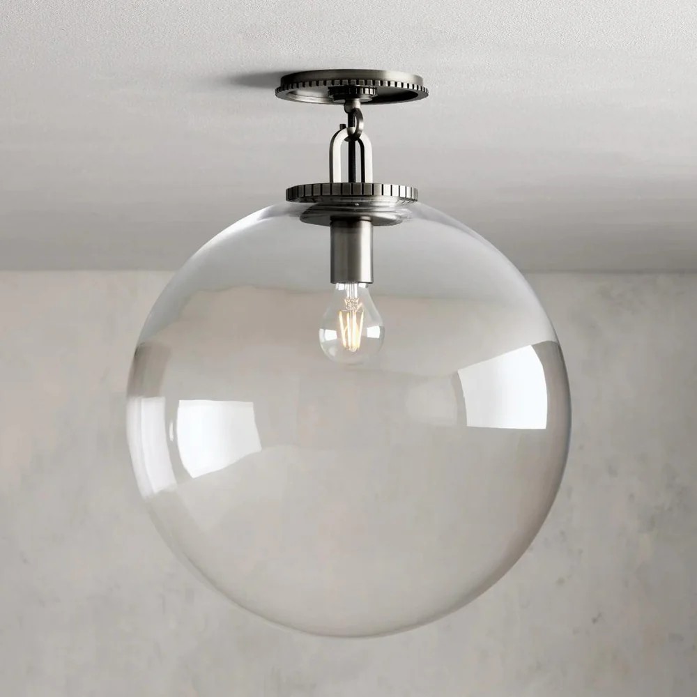 Wascor Globe Flush Mount