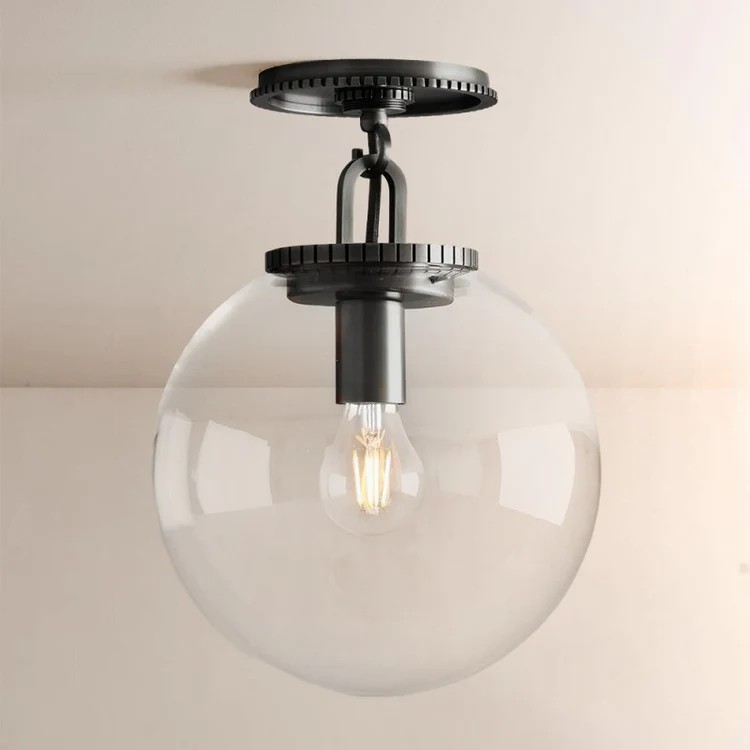 Wascor Globe Flush Mount