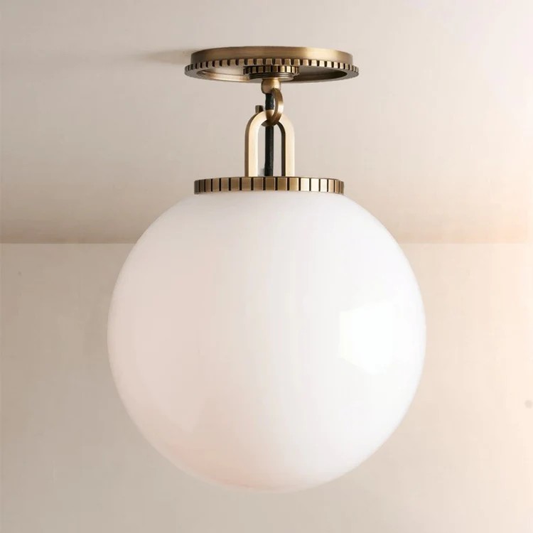 Wascor Globe Flush Mount