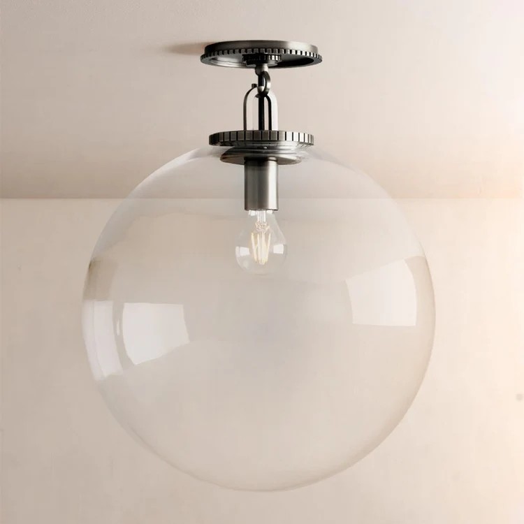 Wascor Globe Flush Mount