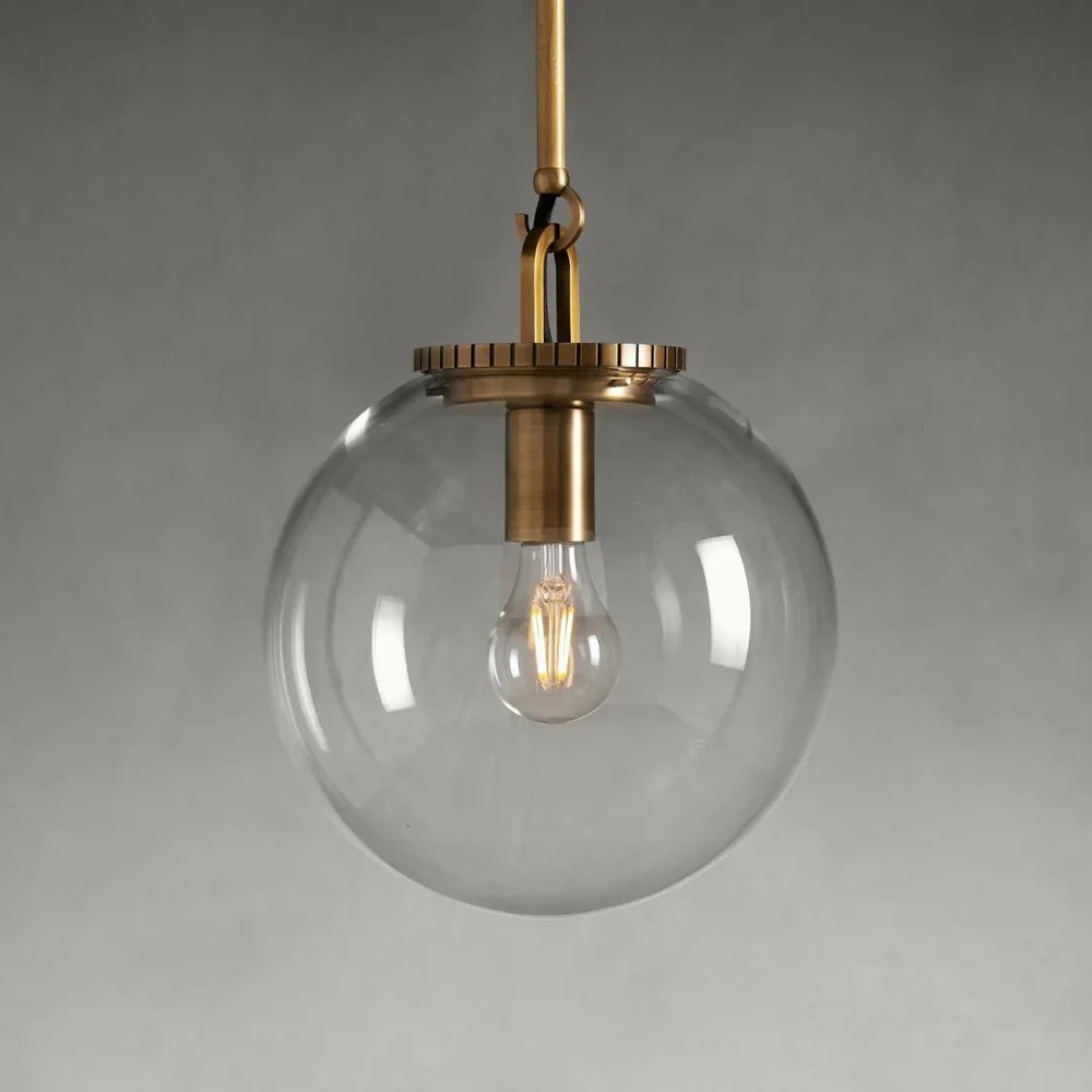 Wascor Globe Pendant with Rod