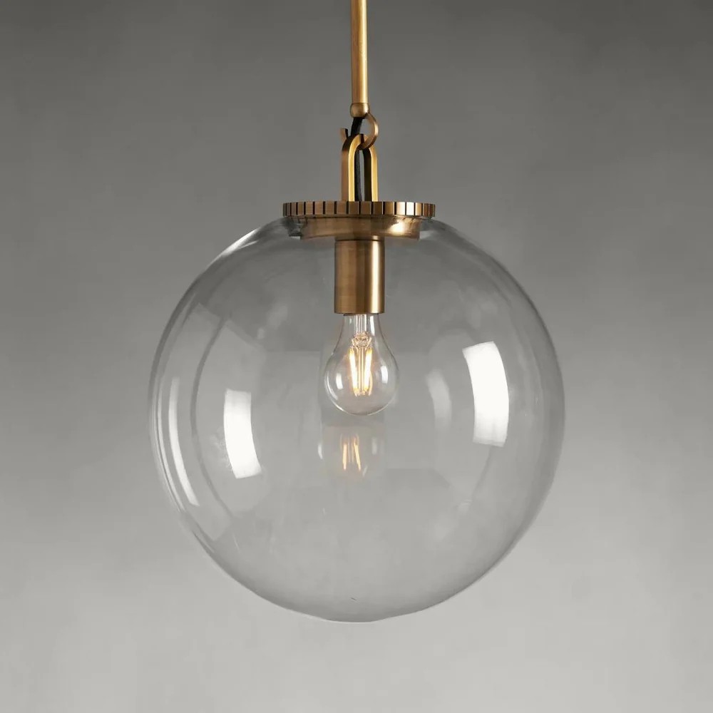 Wascor Globe Pendant with Rod