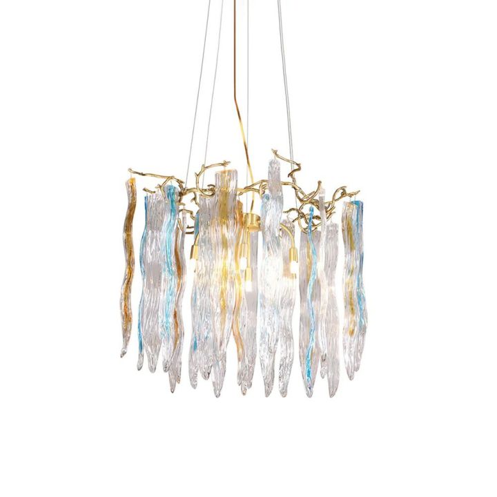 Waterfall Crystal Branch Chandelier - thebelacan