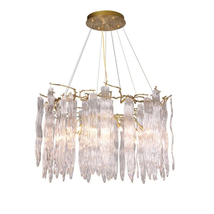 Waterfall Crystal Branch Chandelier - thebelacan