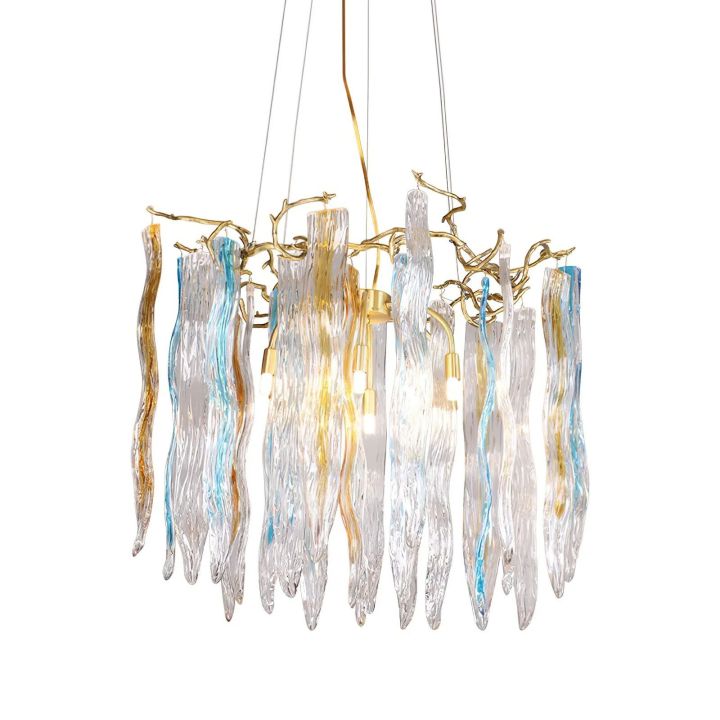 Waterfall Crystal Branch Chandelier - thebelacan