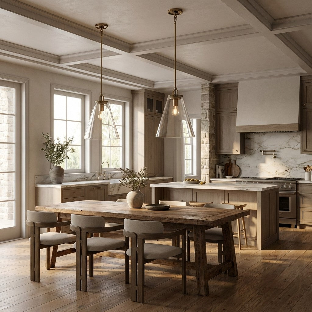 Wescott Cone Flush Mount