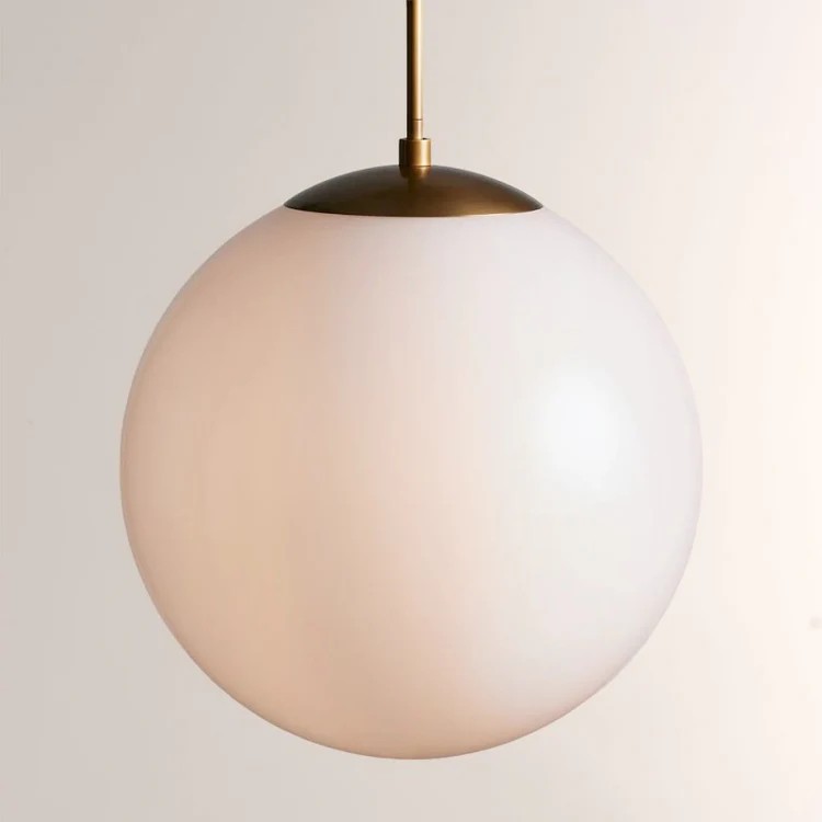Wascor XL Globe Pendant with Rod