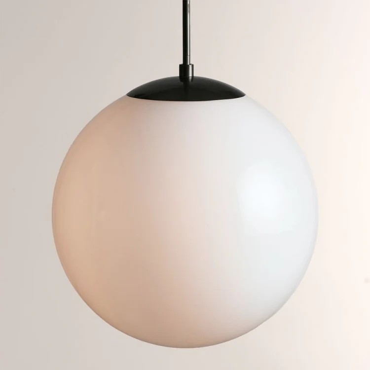 Wascor XL Globe Pendant with Rod