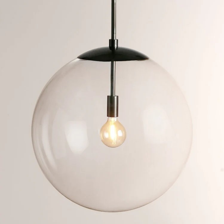 Wascor XL Globe Pendant with Rod