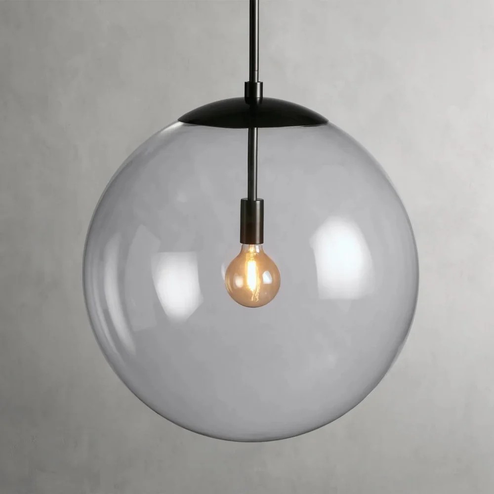 Wascor XL Globe Pendant with Rod