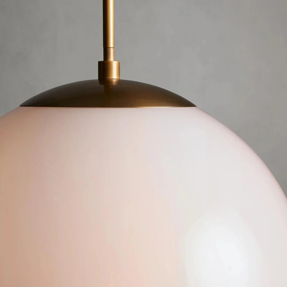 Wascor XL Globe Pendant with Rod