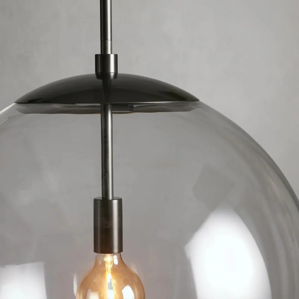 Wascor XL Globe Pendant with Rod