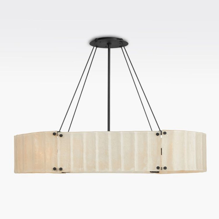 Willamette Oval Crystal Chandelier 48" - thebelacan