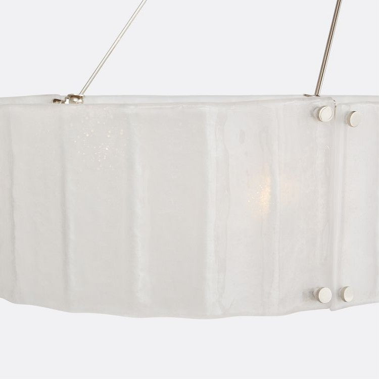 Willamette Oval Crystal Chandelier 60" - thebelacan