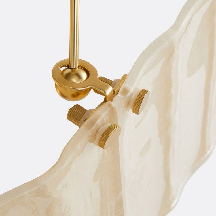 Willamette Round Crystal Chandelier 48" - thebelacan
