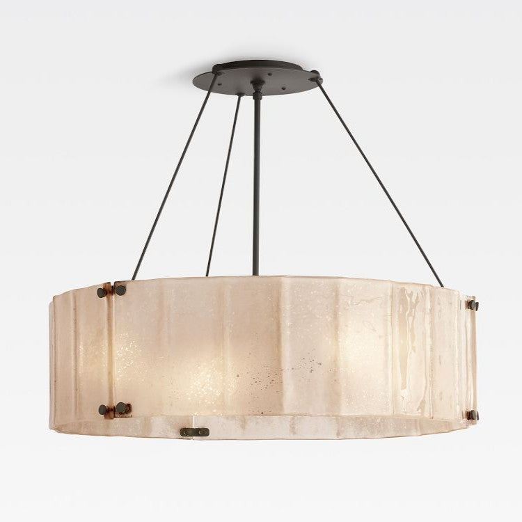 Willamette Round Crystal Chandelier 32" - thebelacan