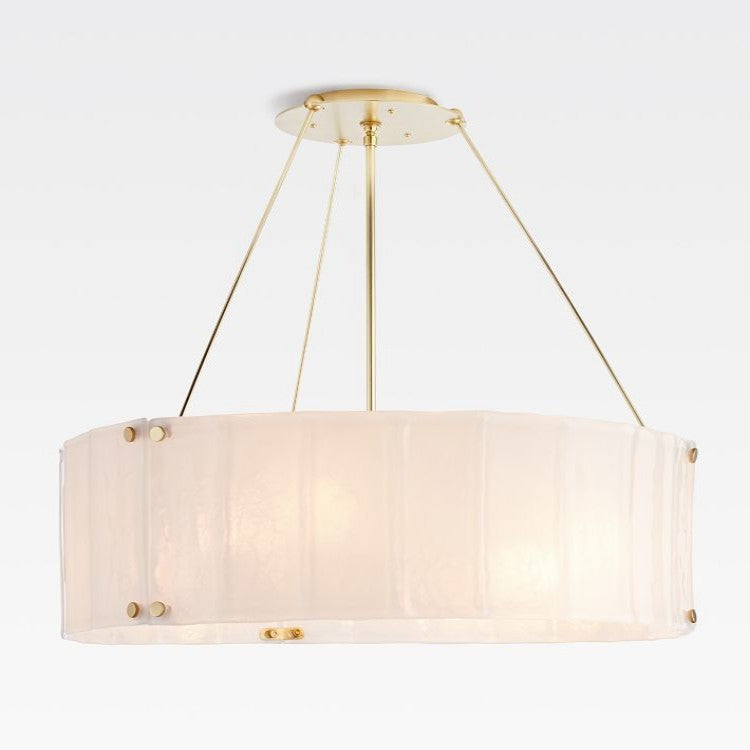 Willamette Round Crystal Chandelier 32" - thebelacan