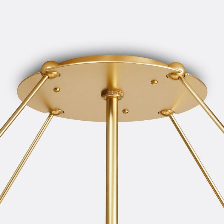 Willamette Round Crystal Chandelier 48" - thebelacan