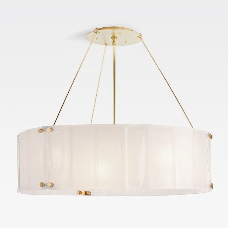 Willamette Round Crystal Chandelier 32" - thebelacan
