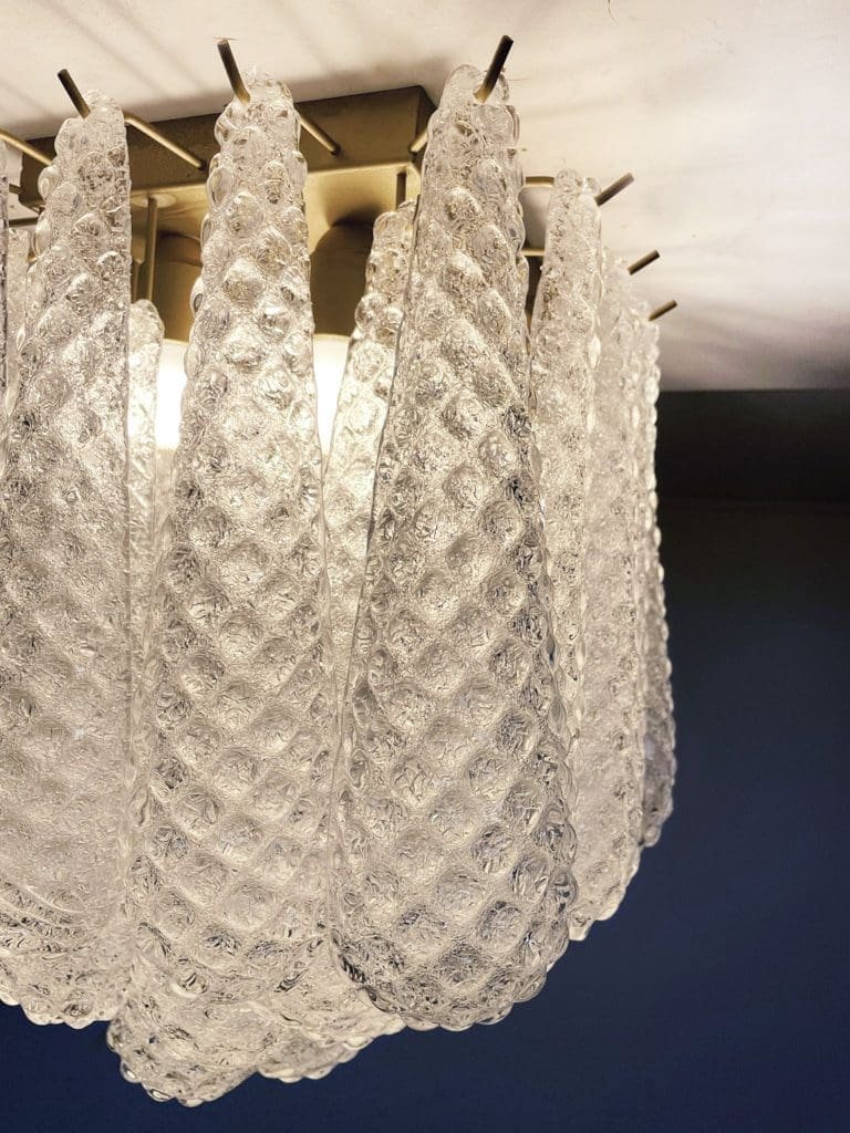 Murenza Ceiling lamp 32 Drops Transparent