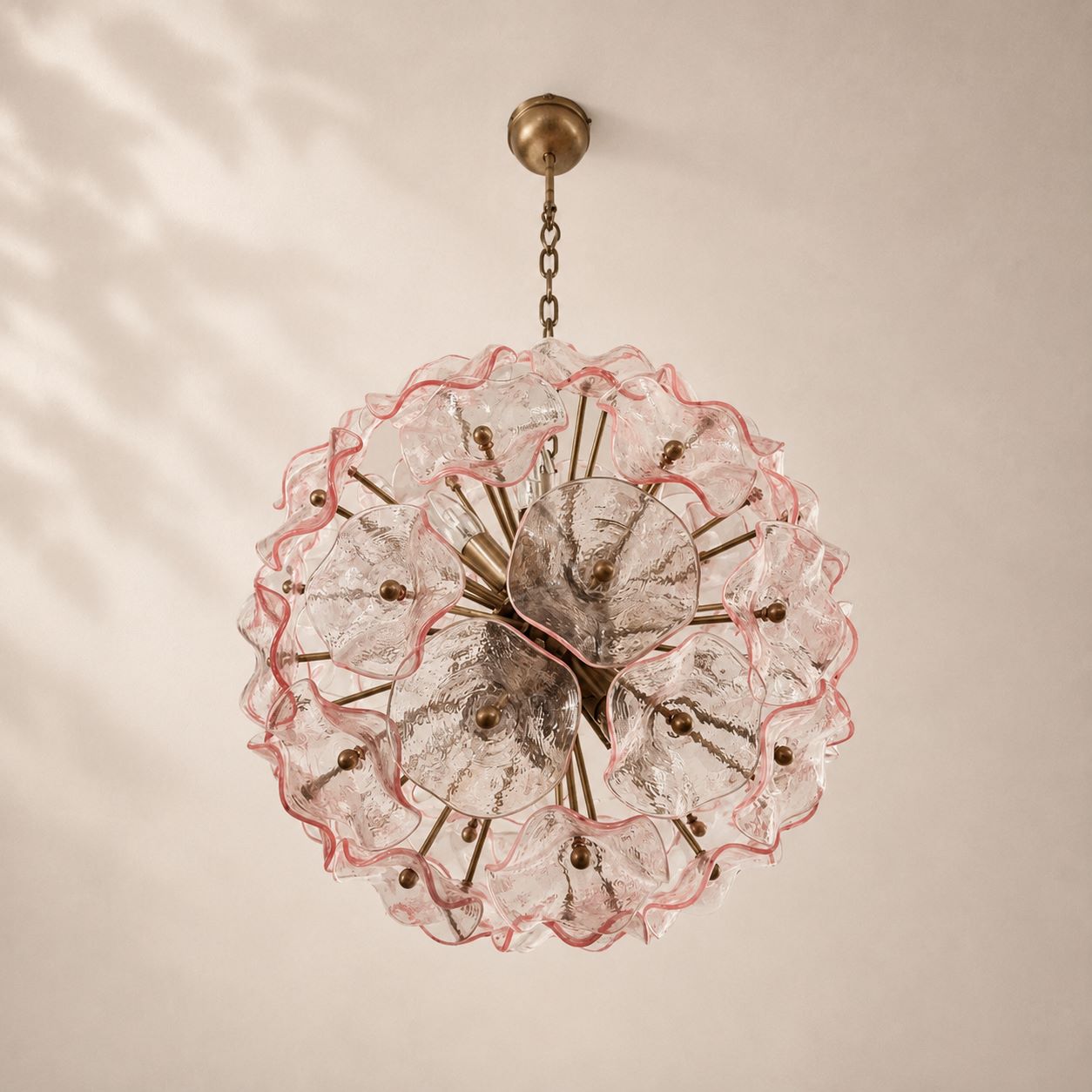 Poplina Pink Chandelier 